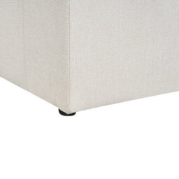Beliani Armchair Alla Fabric Light Beige - thumbnail 7