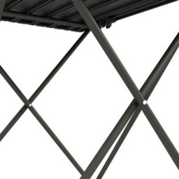 Outsunny Folding Camping Table For Outdoor Camping, Picnic, Hiking, Black - thumbnail 8