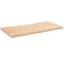 Berkfield Desk Top 80X40X2.5 Cm Solid Wood Pine - thumbnail 2
