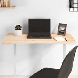Berkfield Desk Top 80X40X2.5 Cm Solid Wood Pine - thumbnail 1