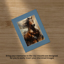 Ak Frames 12X16 Pompadour Picture Mounts To Fit A4 Aperture Size - Mount Board Only (No Frame Included) - thumbnail 5