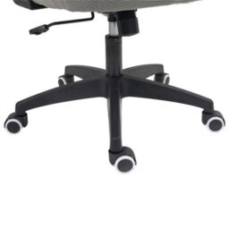 Mesh Office Chair Swivel Gas Lift Height Adjust Ergonomic Computer Desk Chair Grey - thumbnail 4