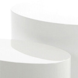 Furniture To Go Mice Oval Coffee Table In White Set Of 2 - thumbnail 6