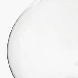 Pacific Lifestyle Set Of 2 Hallie Clear Glass And White Shade Table Lamp - thumbnail 6