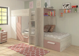 Trasman Barca Bunkbed Cascina/pink - thumbnail 2