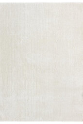 Comfy Washable Low Pile Living Room Area Rug - Anti-Slip Felt Backing Cream 50Cm X 80Cm - thumbnail 2