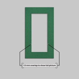 Ak Frames 16X9 Emerald Picture Mounts To Fit 12X5 Aperture Size - Mount Board Only (No Frame Included) - thumbnail 4