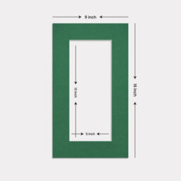 Ak Frames 16X9 Emerald Picture Mounts To Fit 12X5 Aperture Size - Mount Board Only (No Frame Included) - thumbnail 3