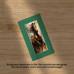 Ak Frames 16X9 Emerald Picture Mounts To Fit 12X5 Aperture Size - Mount Board Only (No Frame Included) - thumbnail 5