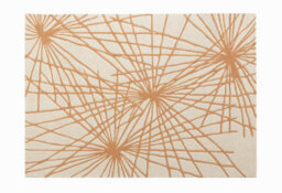 Esselle Home Aura Starburst Natural / Orange 200 X 290Cm Rug - thumbnail 1