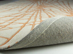 Esselle Home Aura Starburst Natural / Orange 200 X 290Cm Rug - thumbnail 4