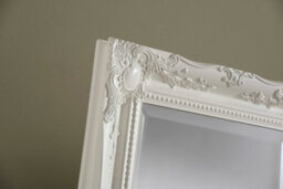 Yearn French Style Carved Mirror Silver 105X75Cm - thumbnail 2