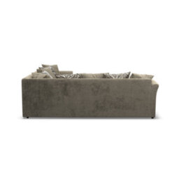 Furnishings For Less UK Mellors Stone Beige Chenille 5 Seater Corner Sofa L Shaped 2 Corner 2 Scatter Back - thumbnail 4