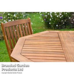 Garden Gear 4 Person Acacia Garden Dining Set, Folding Design - thumbnail 5