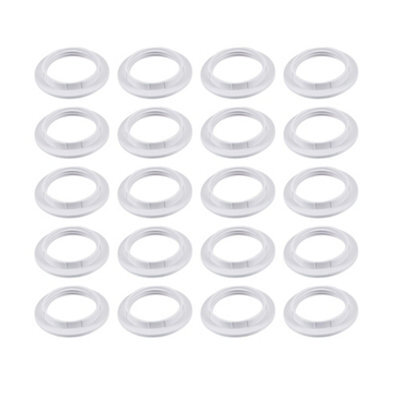 20 Pack E27 Bakelite Lamp Shade Reducers, 38mm Diameter Converter Rings For Table Lamp, Ceiling Pendant Lights - image 1