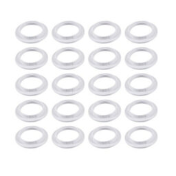 20 Pack E27 Bakelite Lamp Shade Reducers, 38mm Diameter Converter Rings For Table Lamp, Ceiling Pendant Lights - thumbnail 1