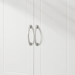 Sobuy Frg231-L-W, Bathroom Wall Cupboard Kitchen Wall Cabinet Bathroom Cabinet Mounted Storage Unit With And 3 Door,white - thumbnail 4