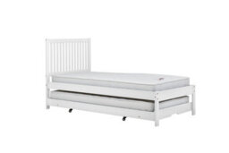Birlea Buxton Trundle Bed Frame In White - thumbnail 6