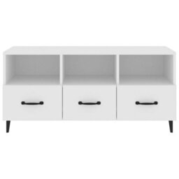 Vidaxl Tv Cabinet White 102X35X50 Cm Engineered Wood - thumbnail 5