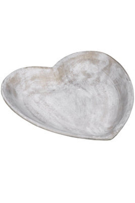 Stone Heart Dish Natural Stone Trinket Decor Holder