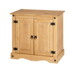 Mews Corona Sideboard 2 Door Cupboard Solid Mexican Pine - thumbnail 5