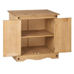 Mews Corona Sideboard 2 Door Cupboard Solid Mexican Pine - thumbnail 3