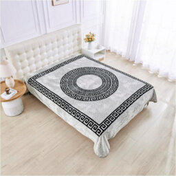 Gc Gaveno Cavailia Faux Fur Mink Apollo Greek Throw 150X200Cm Grey Luxury Warm Easy Care Thermal Warm & Cosy Fleece Blanket Throw - thumbnail 6