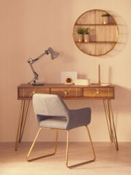 Orsina Studio Matte Grey Metal Desk Lamp, Adjustable Anglepoise Design Tall Table Lamps, Contemporary Desk Lamp - thumbnail 8