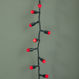 Samuel Alexander 600 Christmas Berry String Lights In Red With Multi-Action Leds - thumbnail 4
