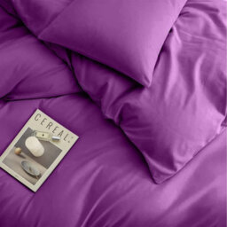 Moonlight Bedding Duvet Cover With Pillowcase Set, Purple, King (230Cm X 220Cm) - thumbnail 2