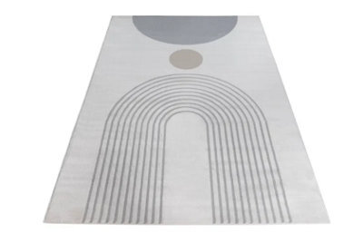 Stratus Interiors Whisper Large Living Room Rug 200 X 290 Cm - Beige / Cream / Brown / Dark Brown - Medium - image 1