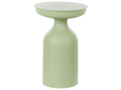 Wyld And Coco Aurora Side Table, Light Green Matte Iron, 33 X 33 X 50 Cm - image 1