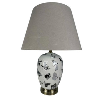 Minster Lamp And Shade - Ceramic - L22 X W22 X H41 Cm - image 1
