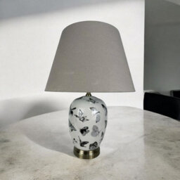 Minster Lamp And Shade - Ceramic - L22 X W22 X H41 Cm - thumbnail 4