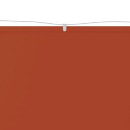 Berkfield Vertical Awning Terracotta 100X800 Cm Oxford Fabric - thumbnail 2