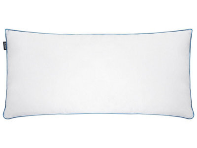 Wyld And Coco Luxe Duck Feather And Down Pillow 40 X 80 Cm - White Cotton Casing - image 1