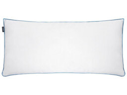 Wyld And Coco Luxe Duck Feather And Down Pillow 40 X 80 Cm - White Cotton Casing - thumbnail 1