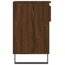 Berkfield Shoe Cabinet Brown Oak 102X36X60 Cm Engineered Wood - thumbnail 7