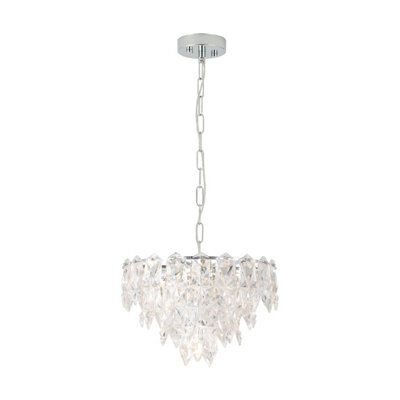 Eglo Carvario Glass Pendant Chandelier Light - image 1