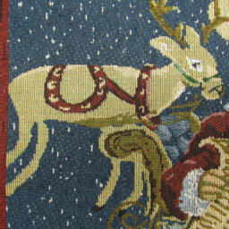 SecureFix Direct Christmas Table Place Mats X4 (Xmas Festive Fabric Red Santa Decoration) - thumbnail 3