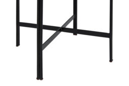 Orsina Relic Side Table With Resin Powder Coated Frame - thumbnail 5