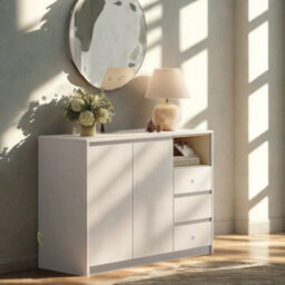 FURNOLD Modern Sideboard Buffet Cabinet Storage Furniture - thumbnail 6