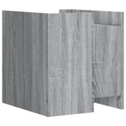 Berkfield Bedside Cabinet Grey Sonoma 45X50X50 Cm Engineered Wood - thumbnail 6