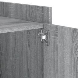 Berkfield Bedside Cabinet Grey Sonoma 45X50X50 Cm Engineered Wood - thumbnail 9