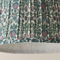 Valuelights Abel Small Floral Pleated Tapered Lamp Shade (D)25Cm - thumbnail 5