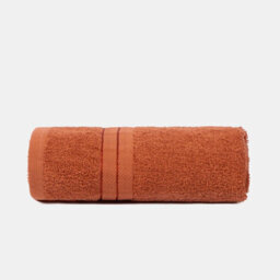 Ohs Luxury 100% Cotton Hand Towel, 50 X 80Cm - Burnt Orange - thumbnail 4