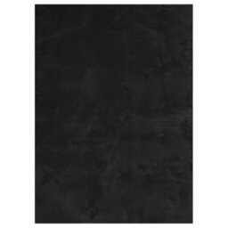 Walplus Rug Huarte Short Pile Soft And Washable Black 140X200 Cm - thumbnail 2