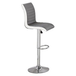 Furniture In Fashion Caprice Large Concrete Effect Wooden Bar Table 6 Ritz Grey White Bar Stools - thumbnail 3