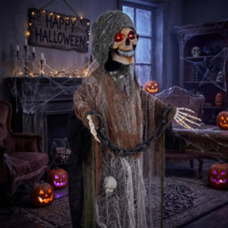 170Cm Animated Halloween Grim Reaper - thumbnail 5