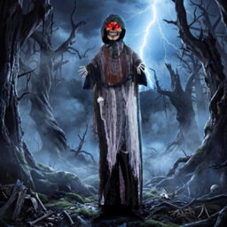 170Cm Animated Halloween Grim Reaper - thumbnail 3
